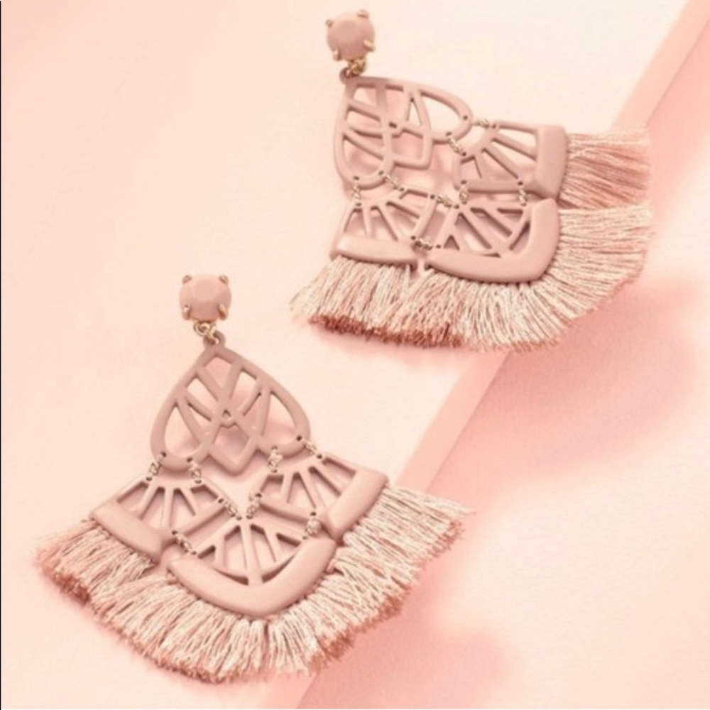 Stella and Dot Blush Earrings
